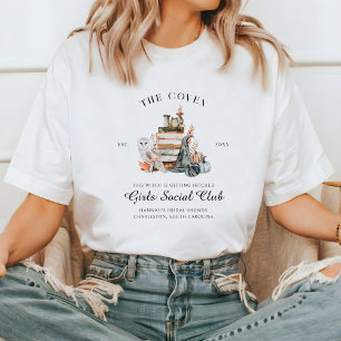 Camiseta Um Feitiço   Despedida de Solteira de Halloween