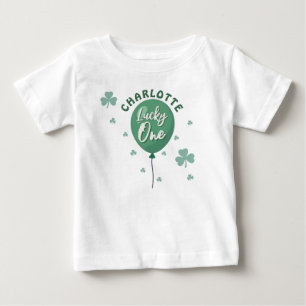 Camiseta Um Feliz Aniversário de 1 Ano Dia de São Patrício