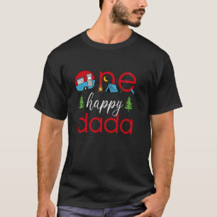 Camiseta Um Feliz Campeão Dada Aniversário de 1 Ano Camping