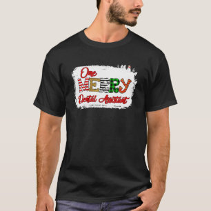 Camiseta Um Feliz de Dental Assistant de Natal Pajama Engra