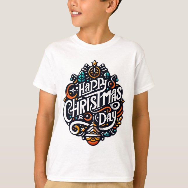 Camiseta Um Feliz Momento De Natal (Frente)