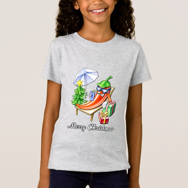 Camiseta Um Feliz Natal em Sunshade e Tree (Frente)