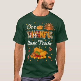 Camiseta Um Feliz Professor De Música Cai No Outono Do Que