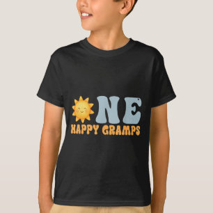 Camiseta Um Feliz Vô do Aniversário Primeira Viagem Ao Redo