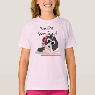 Camiseta Um filhote de cachorro esperto