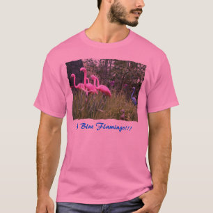 Camiseta Um flamingo azul!!!
