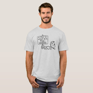 Camiseta "Um Foo em Necessidade"