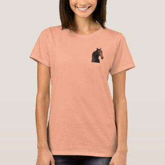 Camiseta Um garanhão frísio.