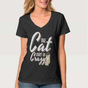 Camiseta Um Gato Aquém de Louco por um Gato