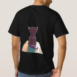 Camiseta Um gato com ele voltou