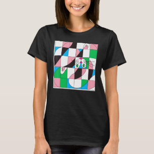 Camiseta Um gato maluco miou gatinho gatinho fofo, doce, do