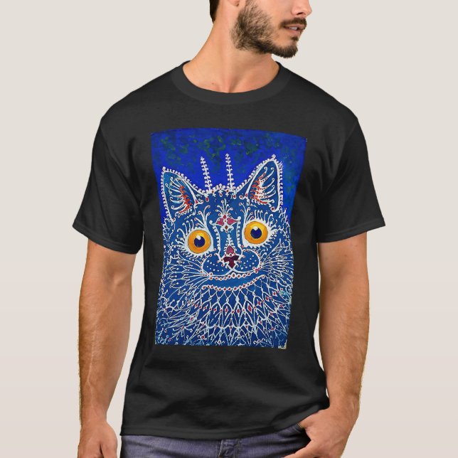 Camiseta Um Gato No Estilo Gótico (Frente)
