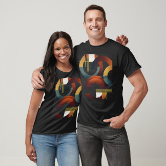 Camiseta Um geométrico abstrato