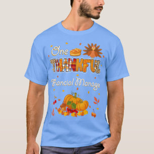 Camiseta Um Gestor Financeiro Agradável Cai No Outono