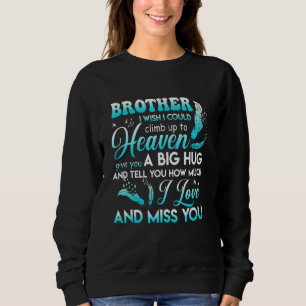Camiseta Um Grande Abraço & Diga ao Meu Irmão Quanto Eu Amo