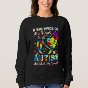 Camiseta Um Grande Ce De Pizza Meu Ele Tem Autismo E Ela É