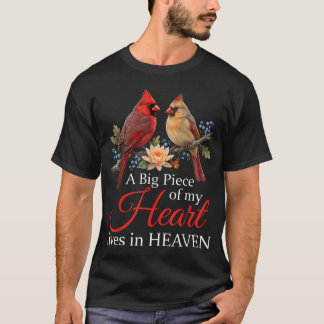 Camiseta Um Grande Pedaço do Meu Coração Vive no Céu Cardin