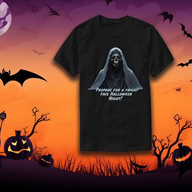 Camiseta Um Halloween Amigável (Criador carregado)