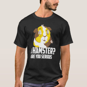 Camiseta Um Hamster Guiné Pigs Roda Cavy Guiné Porco Mãe Pe