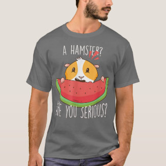 Camiseta Um Hamster, você é um cara de Guiné?