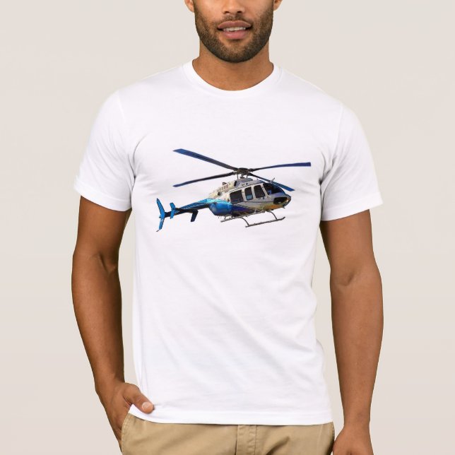 Camiseta Um helicóptero (Frente)