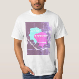 CAMISETA UM HOMEM À PROCURA DE UMA MULHER