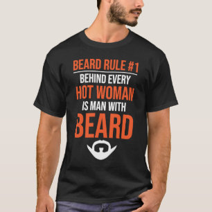 Camiseta Um Homem Com Barba