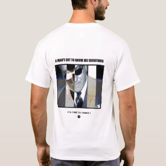 Camiseta Um homem conheceu suas variações