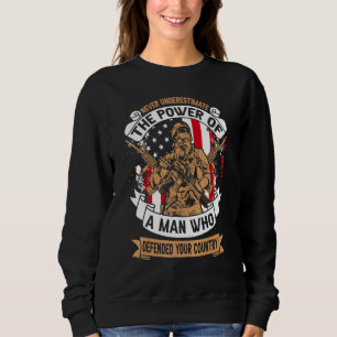 Camiseta Um Homem Que Defendeu O Seu Soldado Militar Nacion