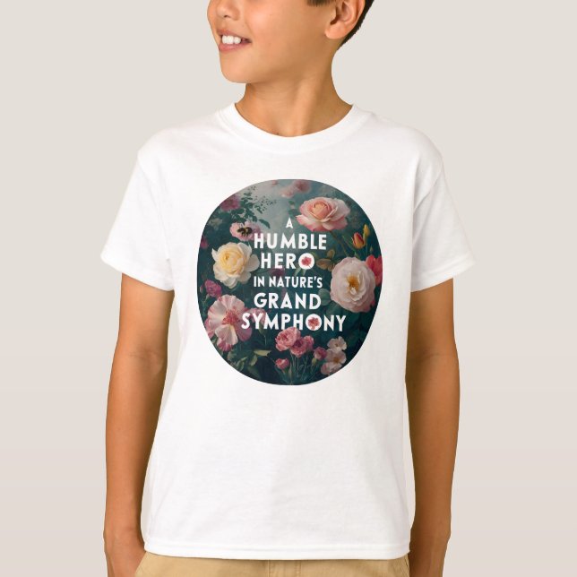 Camiseta Um Humilde Herói na Grande Sinfonia da Natureza (Frente)