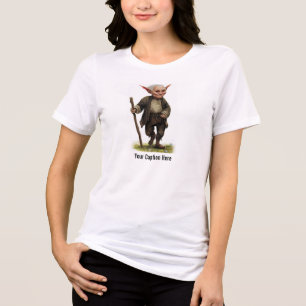 Camiseta Um Idoso Iniciando uma Viagem