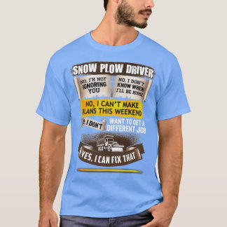 Camiseta Um Incrível Driver De Neve Pode Corrigir Isso