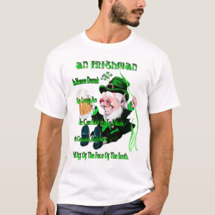 Camiseta Um Irlandês está nunca bêbedo….