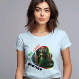 Camiseta Um Irmão Sortudo - Caça Escavadora de Leprechaun