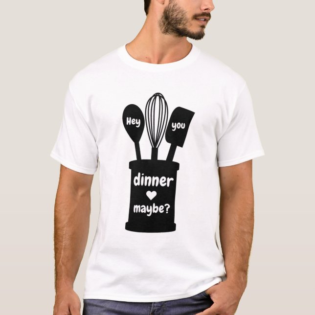 Camiseta Um janto divertido (Frente)