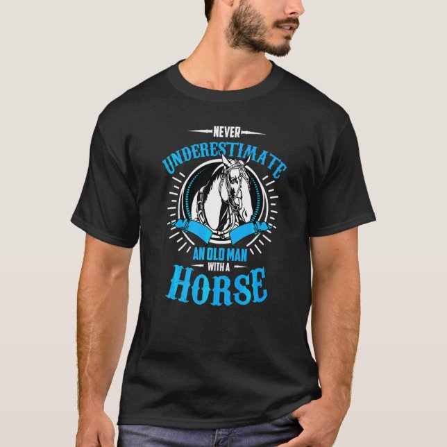 Camiseta Um Jockey Horseback (Frente)