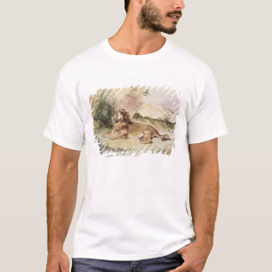 Camiseta Um leão no deserto, 1834