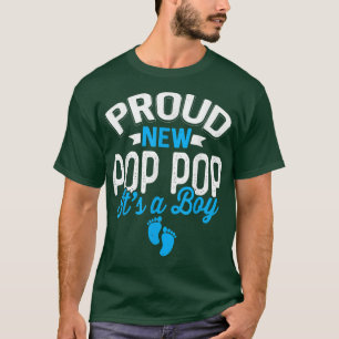 Camiseta Um Legal e maravilhoso Pop de Pop é um Menino Gêne