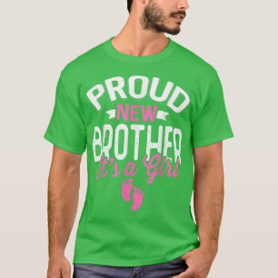 Camiseta Um Legal Irmão Novo, Orgulhoso, é um Sexo de Menin