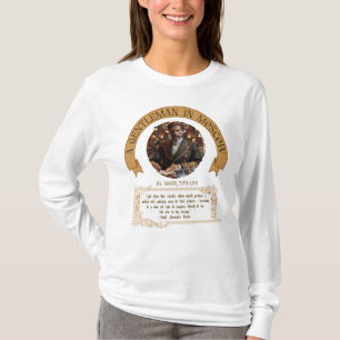 Camiseta Um Livro de Citações de Um Cavalheiro em Moscou