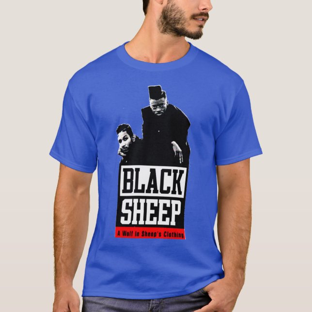 Camiseta Um Lobo em Pele de Cordeiro retrô (Frente)