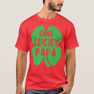 Camiseta Um Lucky Papa Pai Irlandês Sham