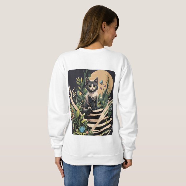 Camiseta Um lugar desconhecido (Parte Traseira Completa)