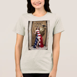 Camiseta Um lugar feminino está na resistência