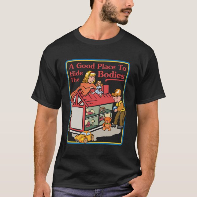 Camiseta Um Lugar Para Esconder Os Corpos (Frente)