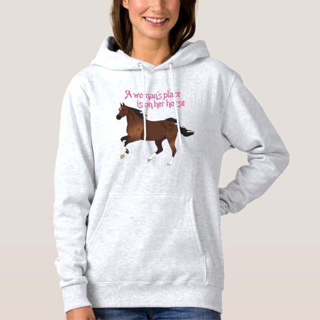 Camiseta Um lugar para mulher (Frente)