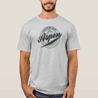Camiseta Um lugar pequeno chamou Aspen