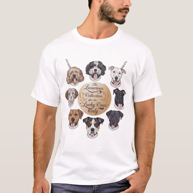 Camiseta Um Luxo de Corações Leais (Frente)