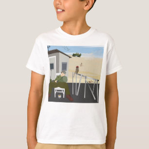 Camiseta Um macaco roubou um berço