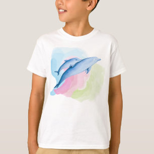 Camiseta Um mar incrível com golfinhos